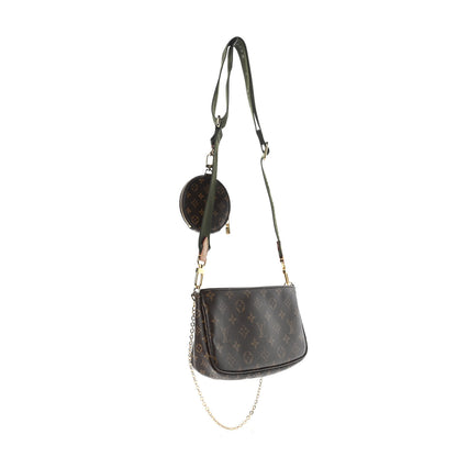Louis Vuitton Monogram Multi Pochette Accessories Kaki 3 of 13