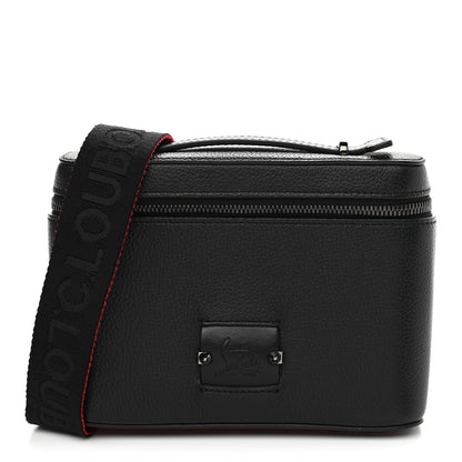Christian Louboutin Calfskin Kypipouch Small Top Handle Messenger Bag Black 1 of 11