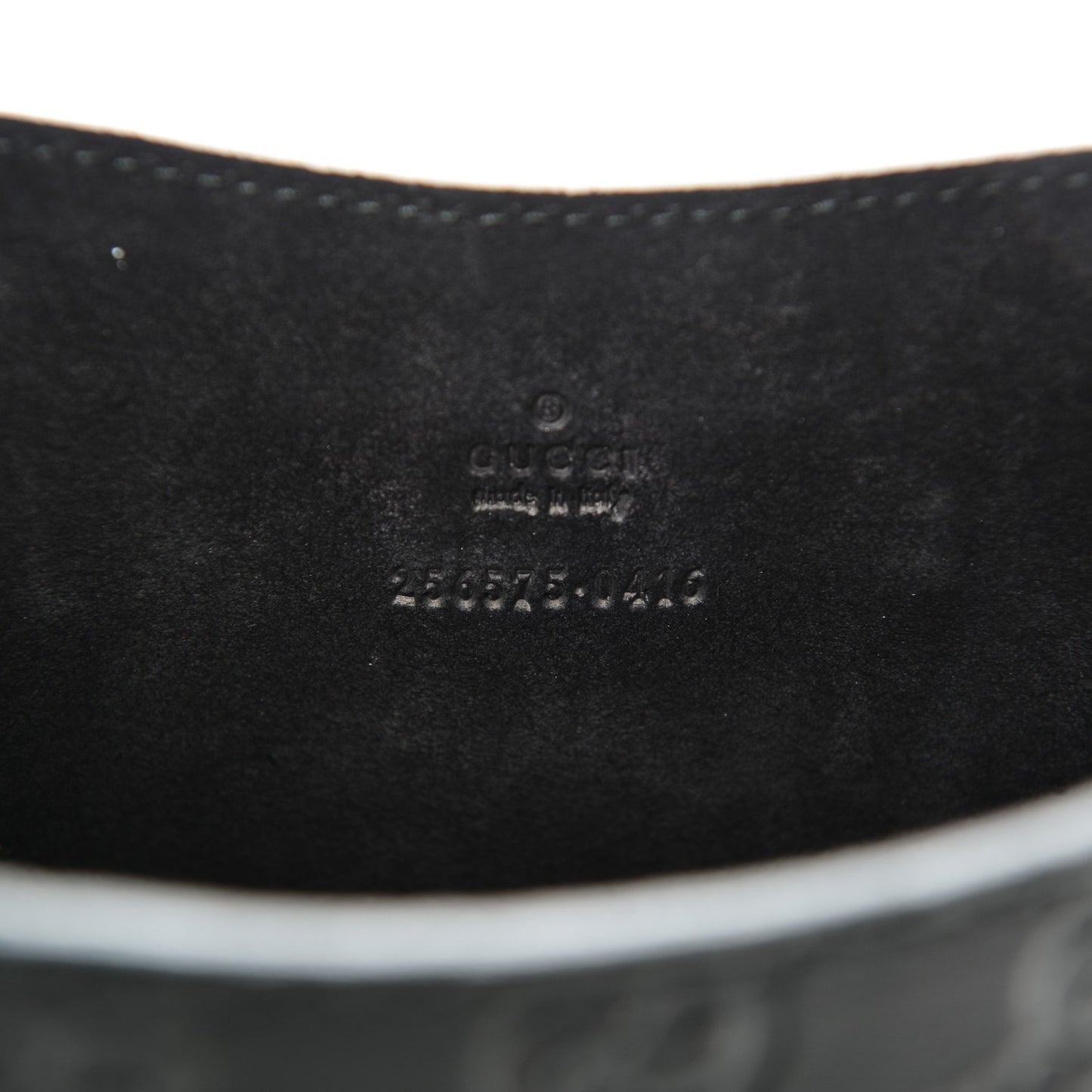 Rubber Guccissima Ipad Case Black