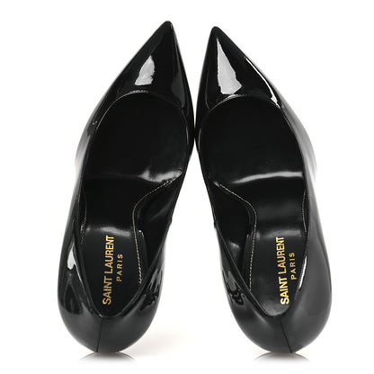 Saint Laurent Patent Calfskin Opyum 110 Pumps 40 Black 2 of 11