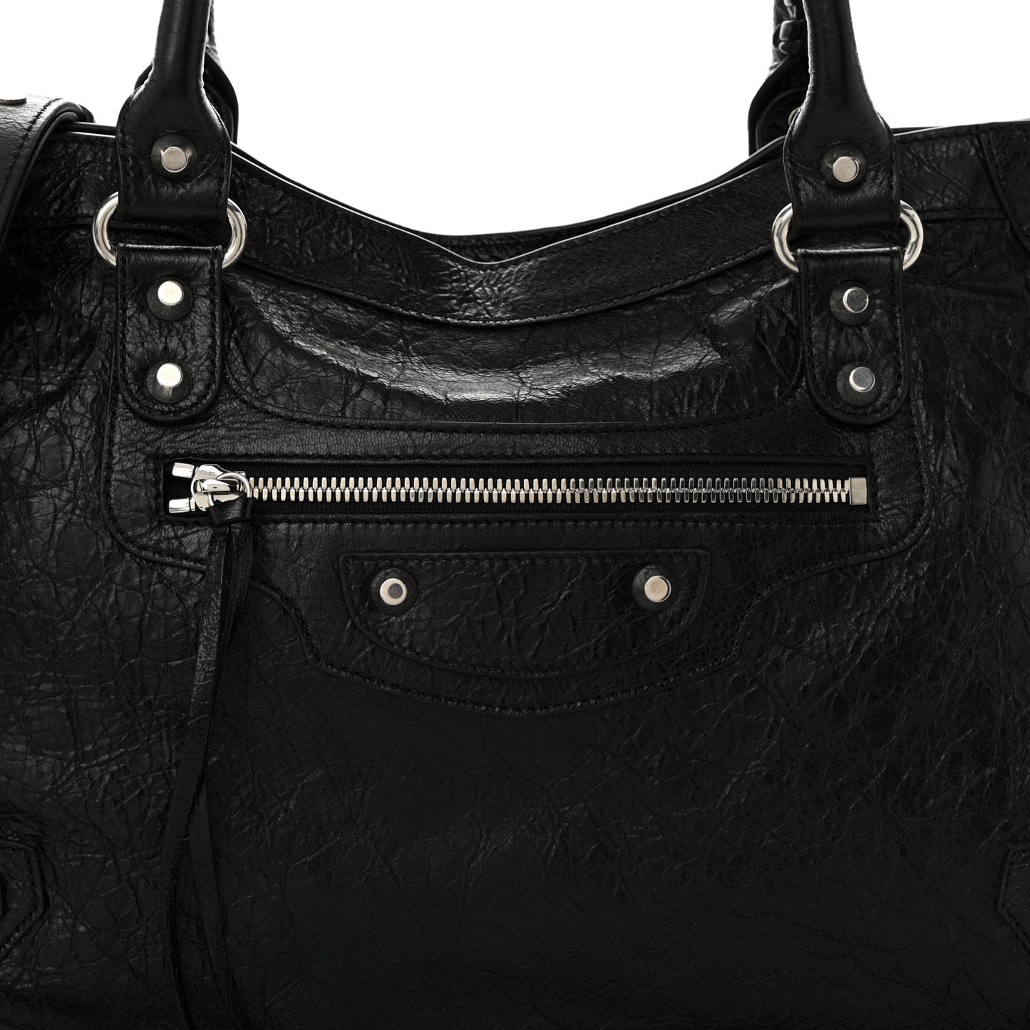 Classic Silver Hardware Medium Le City Black