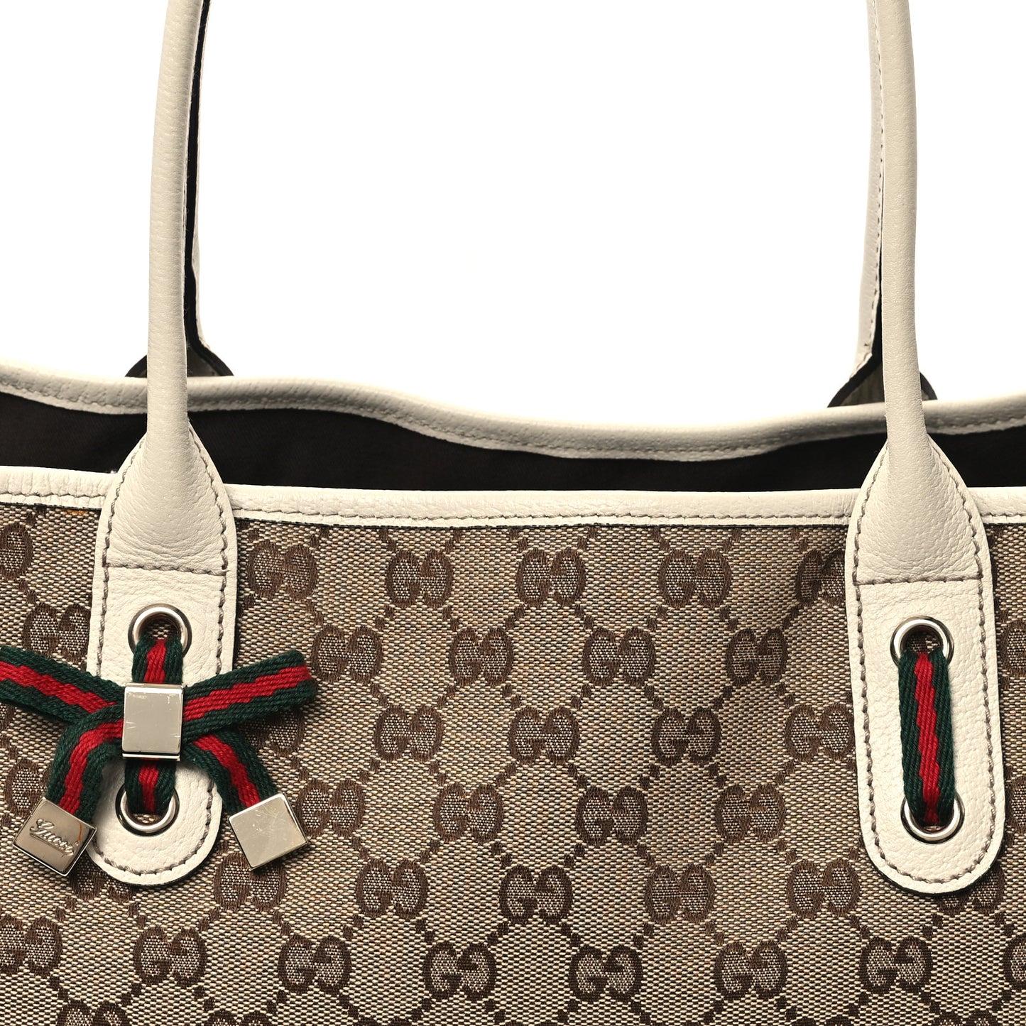 Monogram Medium Princy Tote Off White