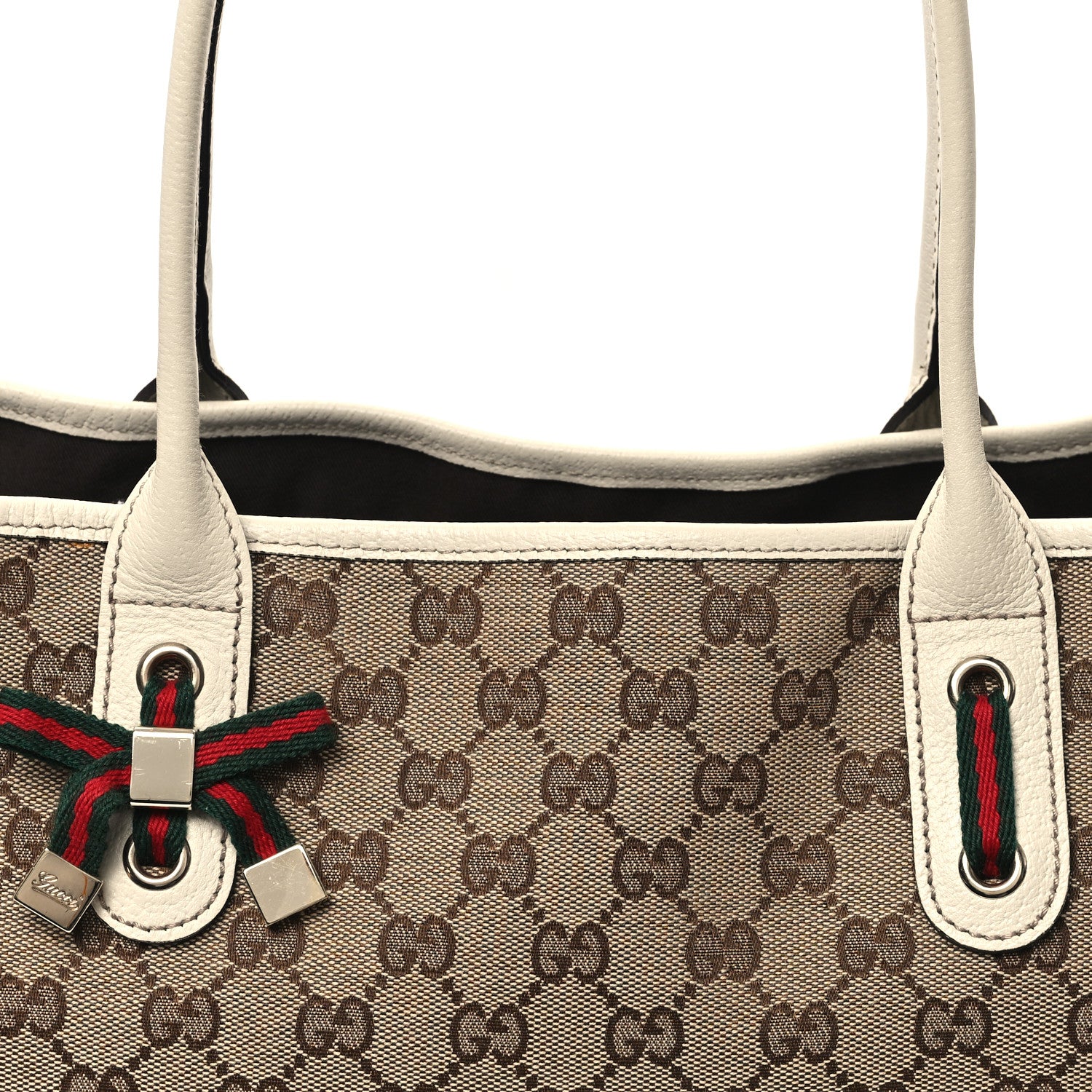 Gucci Monogram Medium Princy Tote Off White 8 of 14
