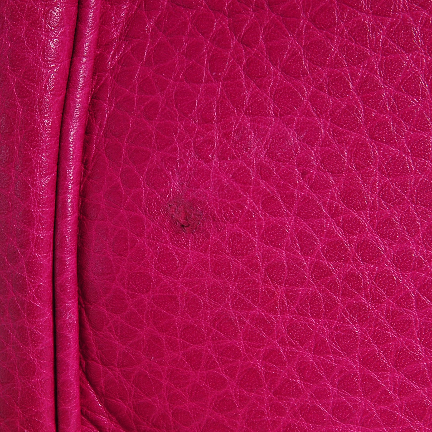 Gucci Pebbled Calfskin Medium Bamboo Shopper Tote Bright Bougainvillea 7 of 10
