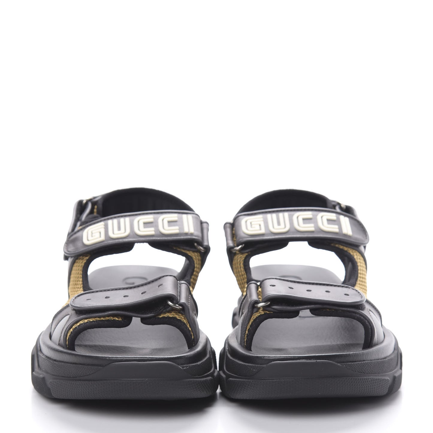 X SEGA Nappa Mesh Mens Aguru Sandals 9 Loess Black