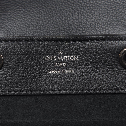Louis Vuitton Calfskin Lockme Mini Backpack Black 5 of 8