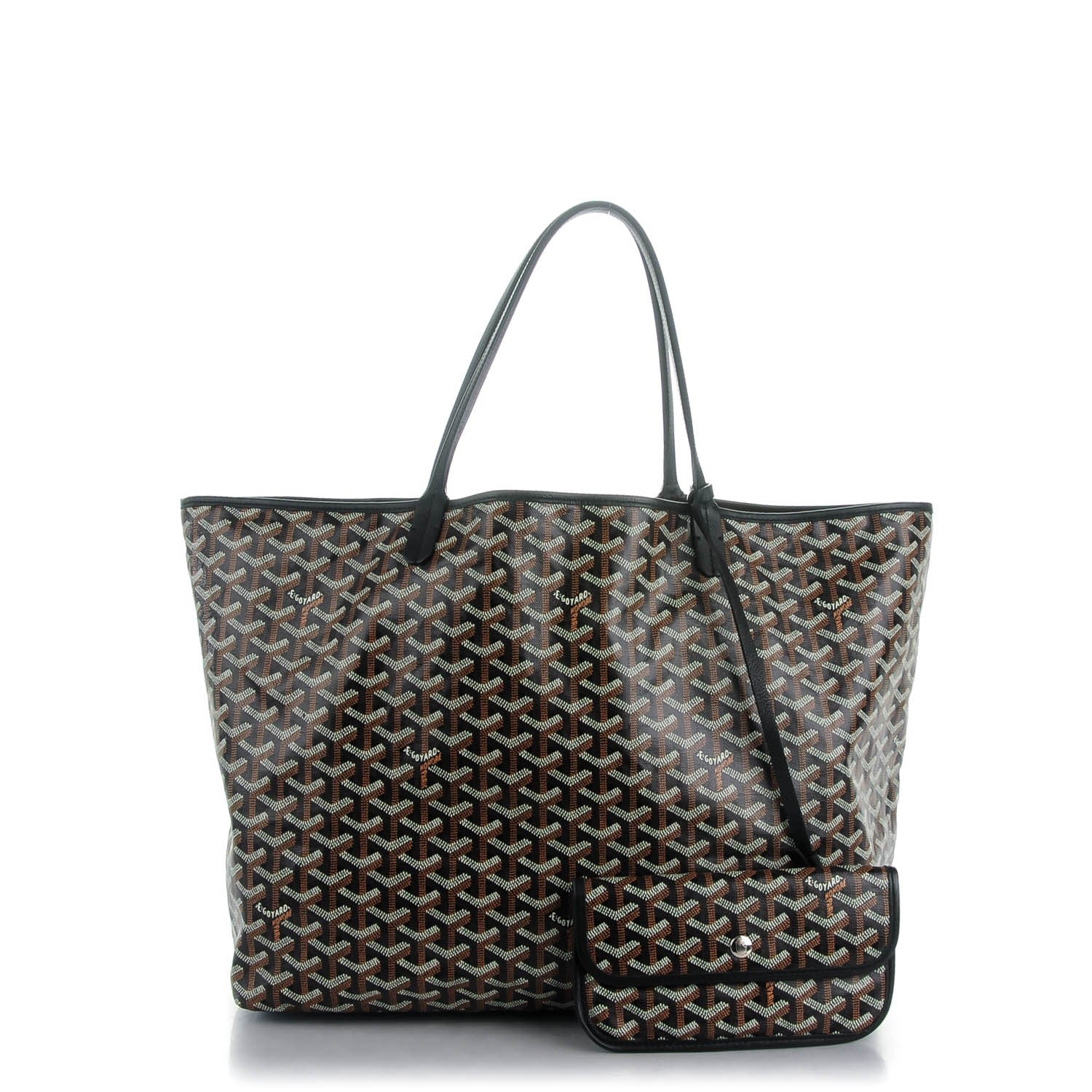 Goyard Goyardine Saint Louis GM Black 1 of 9