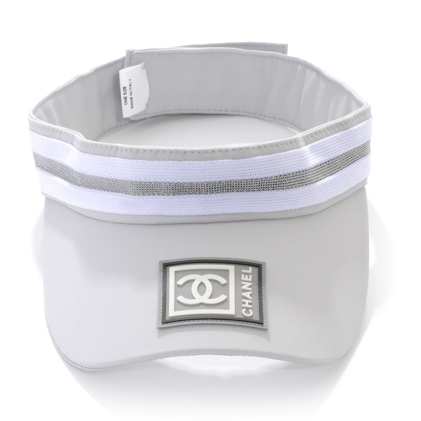 Nylon Sport Tennis Visor Grey