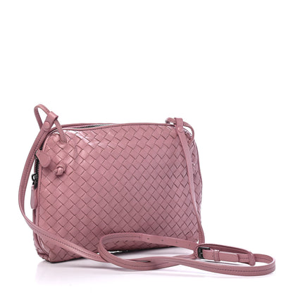 Bottega Veneta Nappa Intrecciato Pillow Crossbody Messenger Mallow 2 of 8