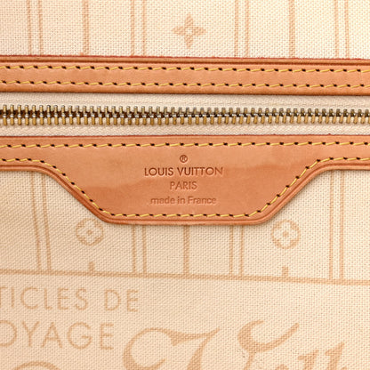Louis Vuitton Damier Azur Neverfull MM 6 of 9