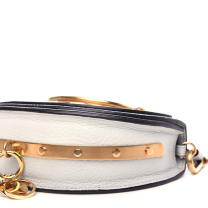 Chloe Calfskin Small Nile Bracelet Minaudiere Bag Airy Grey 10 of 11