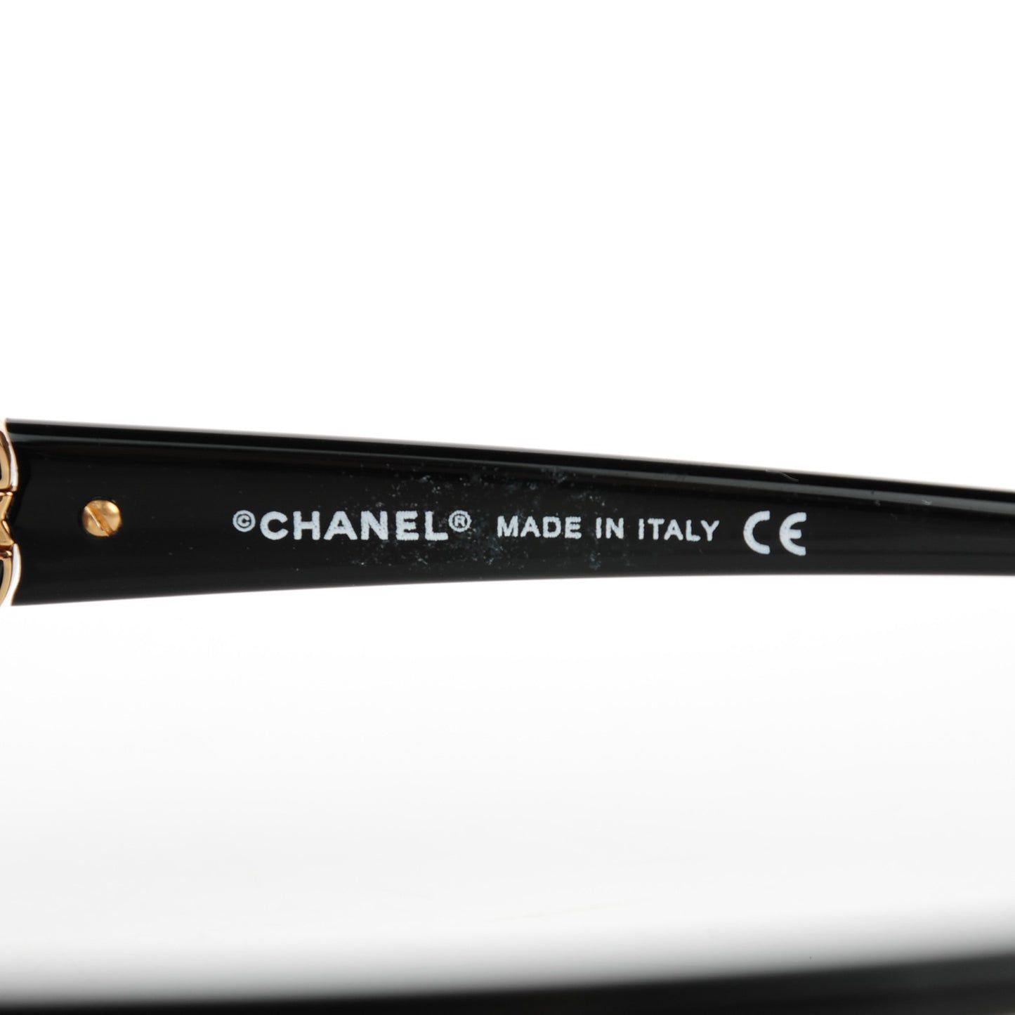 Crystal Camellia CC Sunglasses 5127-B Black