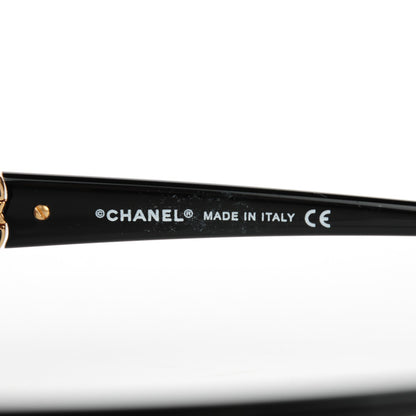 Chanel Crystal Camellia CC Sunglasses 5127-B Black 7 of 8