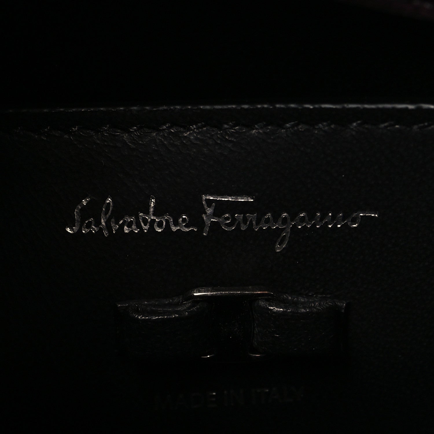 Salvatore Ferragamo Printed Calfskin Vara Bow Top Handle Tote Multicolor 6 of 9