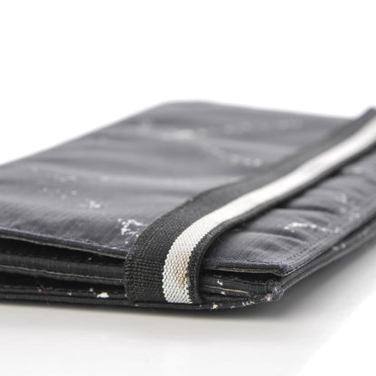 Chanel Nylon Travel Flap Wallet Black 9 of 10