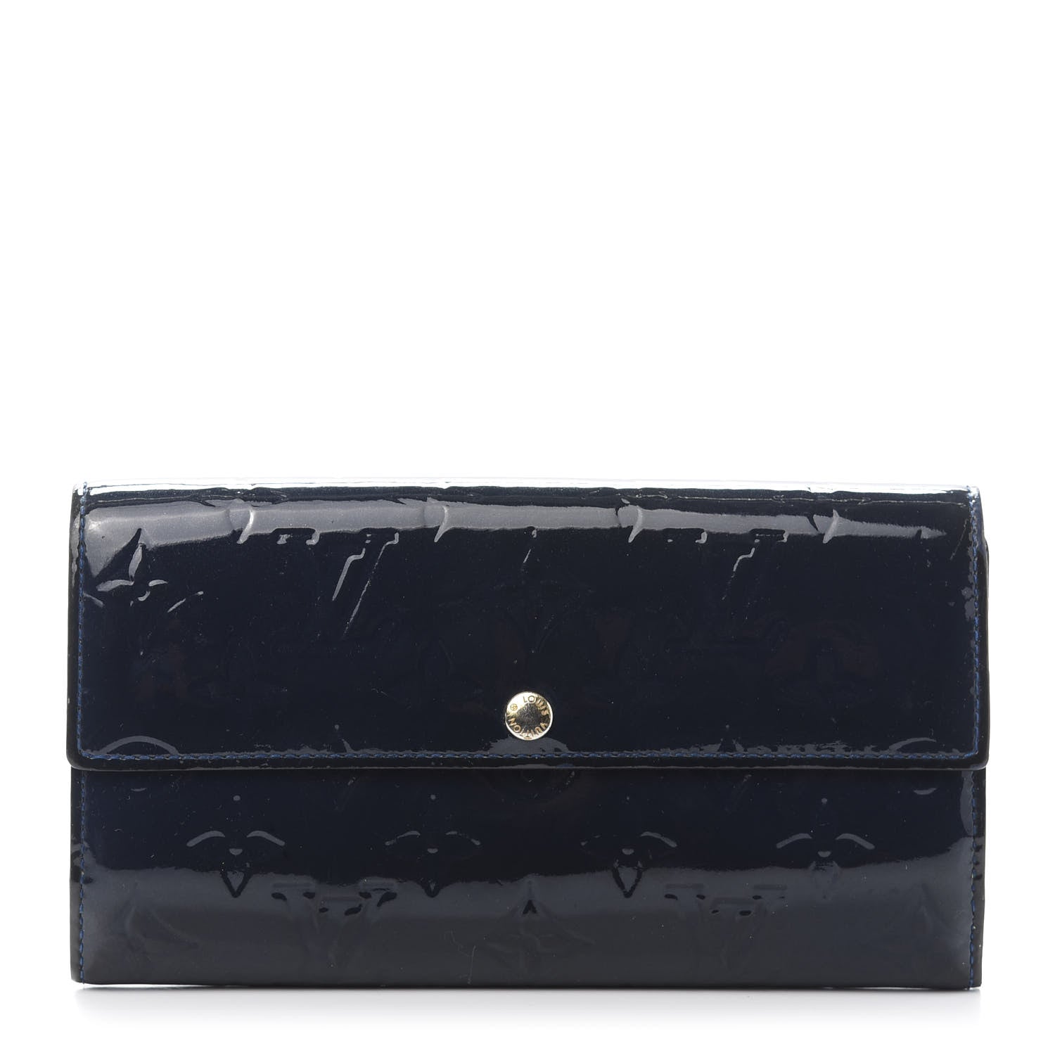 Louis Vuitton Vernis Sarah Wallet Grand Blue 1 of 11