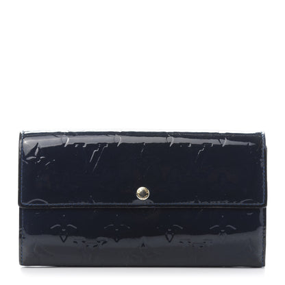 Louis Vuitton Vernis Sarah Wallet Grand Blue 1 of 11