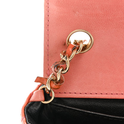 Chanel Patent Quilted Ginza 5th Anniversary Extra Mini Rectangular Flap Pink 13 of 16