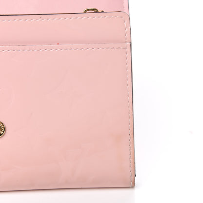 Louis Vuitton Vernis Sarah Compact Wallet Rose Ballerine 7 of 11