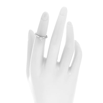 Tiffany Platinum Diamond .35ct Solitaire Engagement Ring 47 4 2 of 6