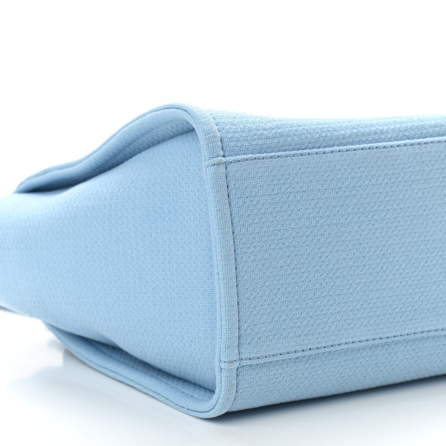Mixed Fibers Small Deauville Tote Light Blue