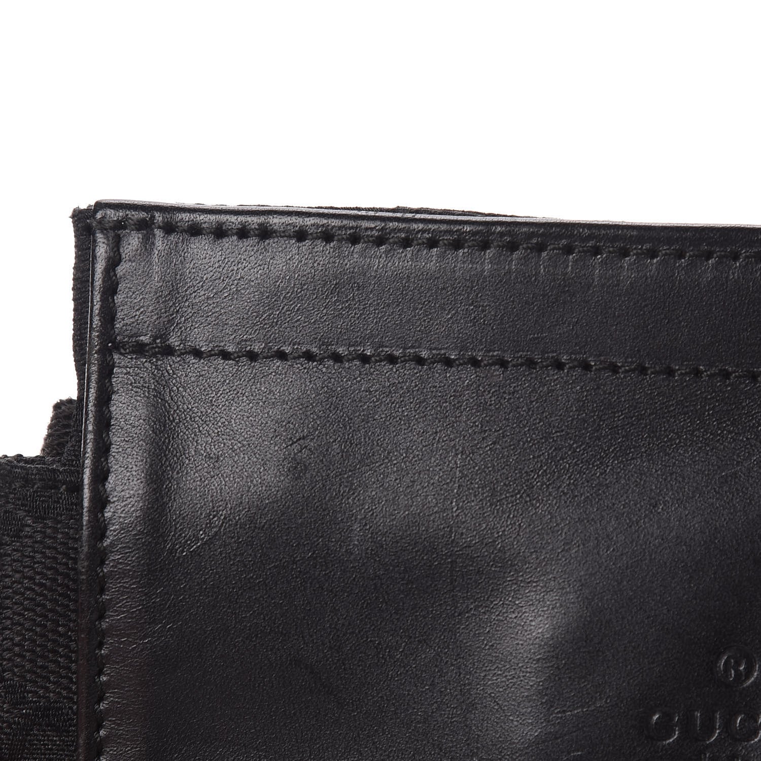 Gucci GG Monogram Double Pocket Belt Bag Black 11 of 13