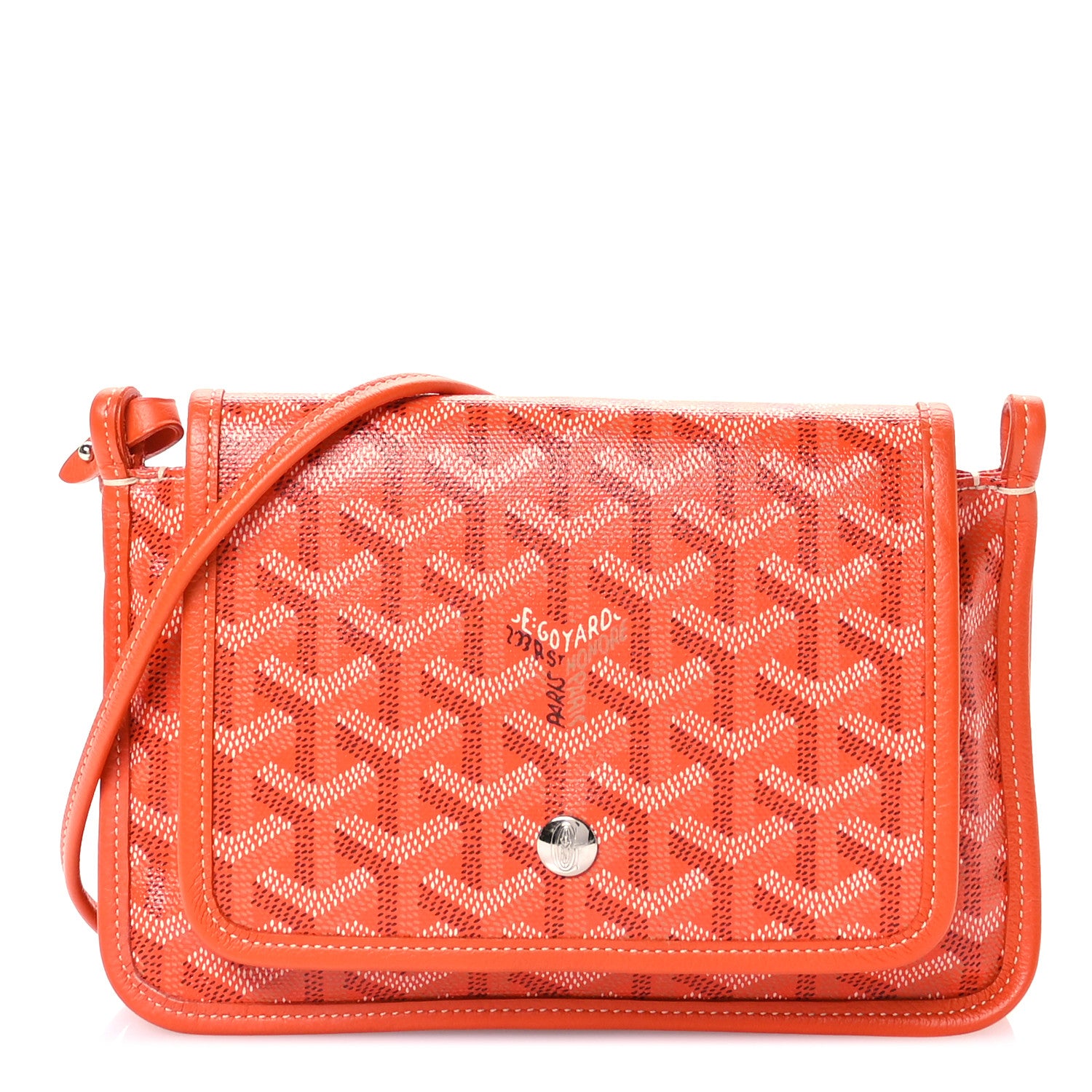 Goyard Goyardine Plumet Wallet Clutch Orange 1 of 10