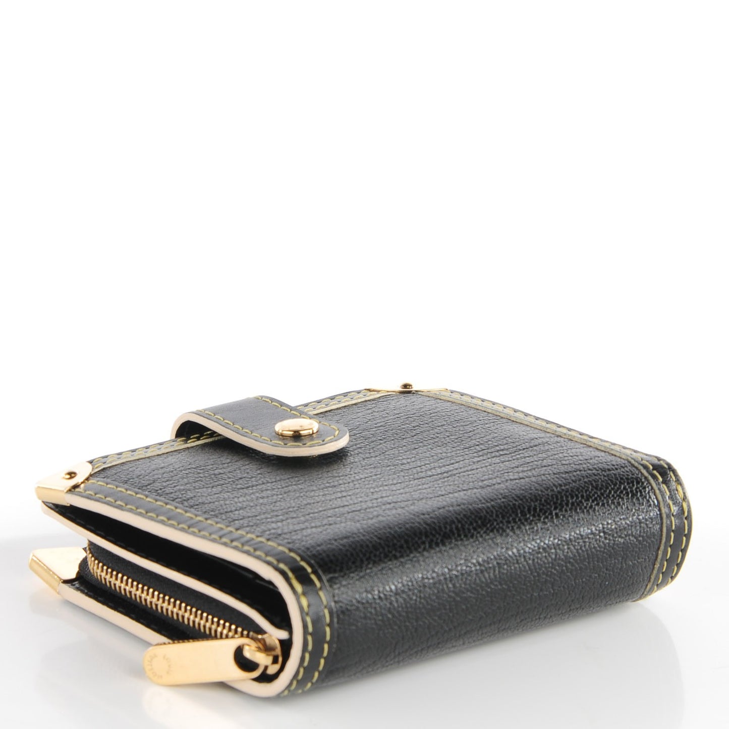Suhali Compact Zipped Wallet Black