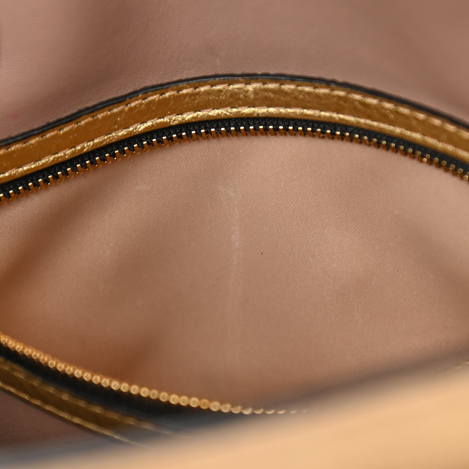Valentino Garavani Metallic Calf Hair Small My Rockstud Frame Bag Gold 11 of 19