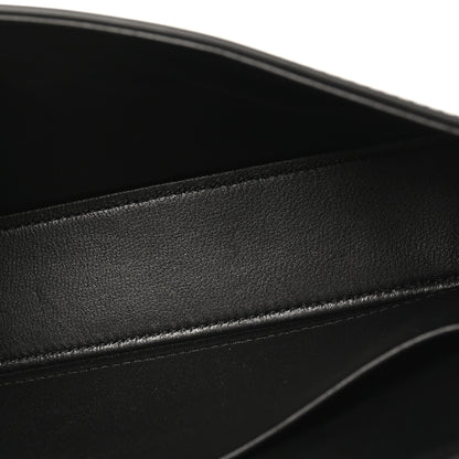 Celine Shiny Calfskin Triomphe Shoulder Bag Black 5 of 9