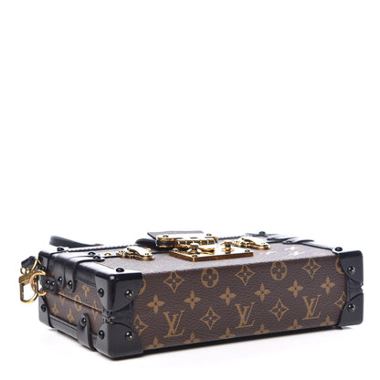 Louis Vuitton Monogram Petite Malle Black 4 of 8