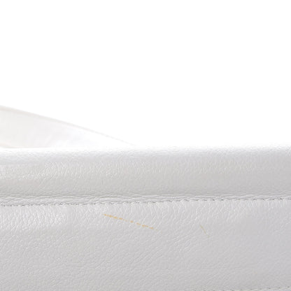Chanel Calfskin Multicolor Stitch Tote White 9 of 18
