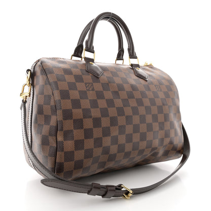 Louis Vuitton Damier Ebene Speedy Bandouliere 30 3 of 13