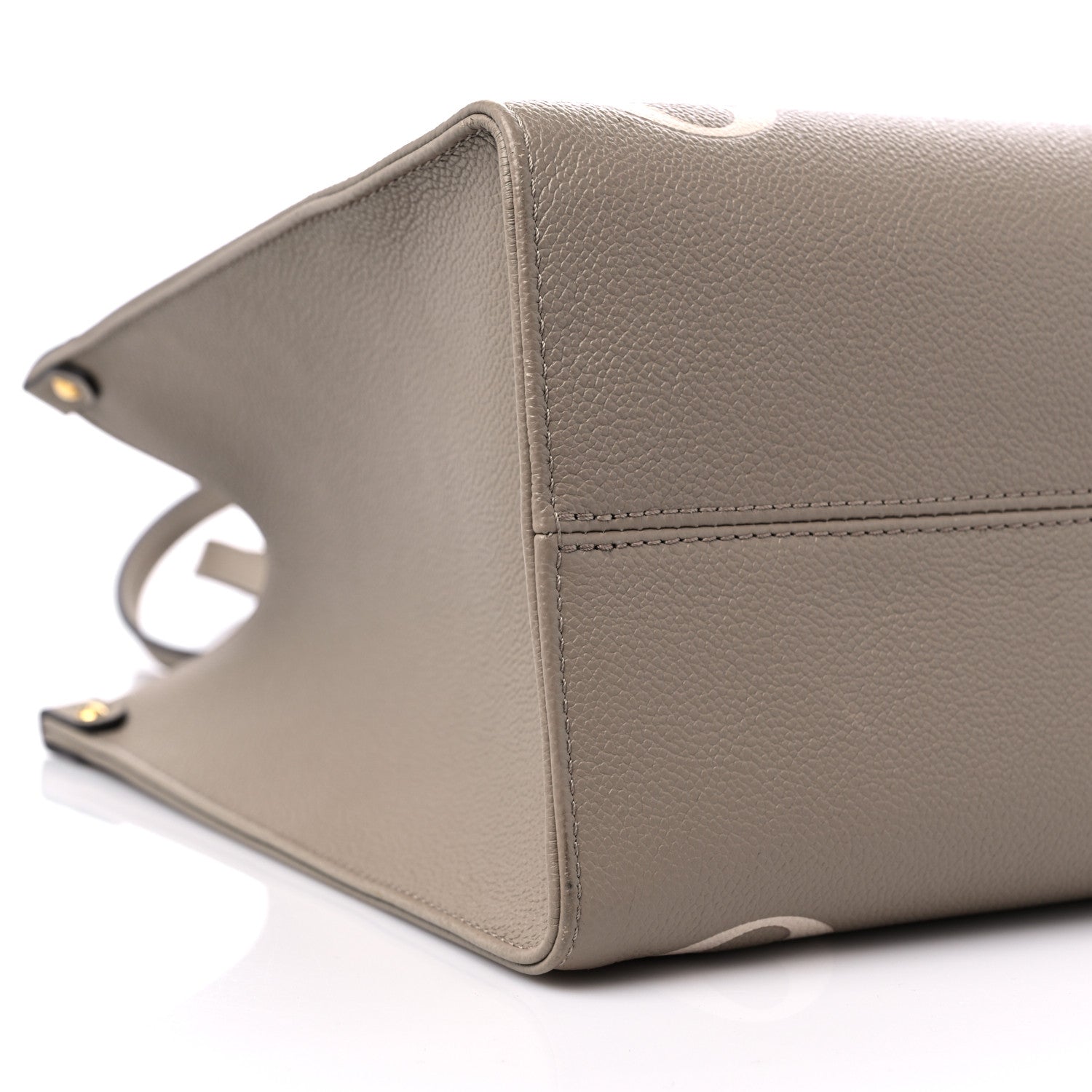 Louis Vuitton Empreinte Monogram Giant Onthego MM Tourterelle Creme 8 of 12