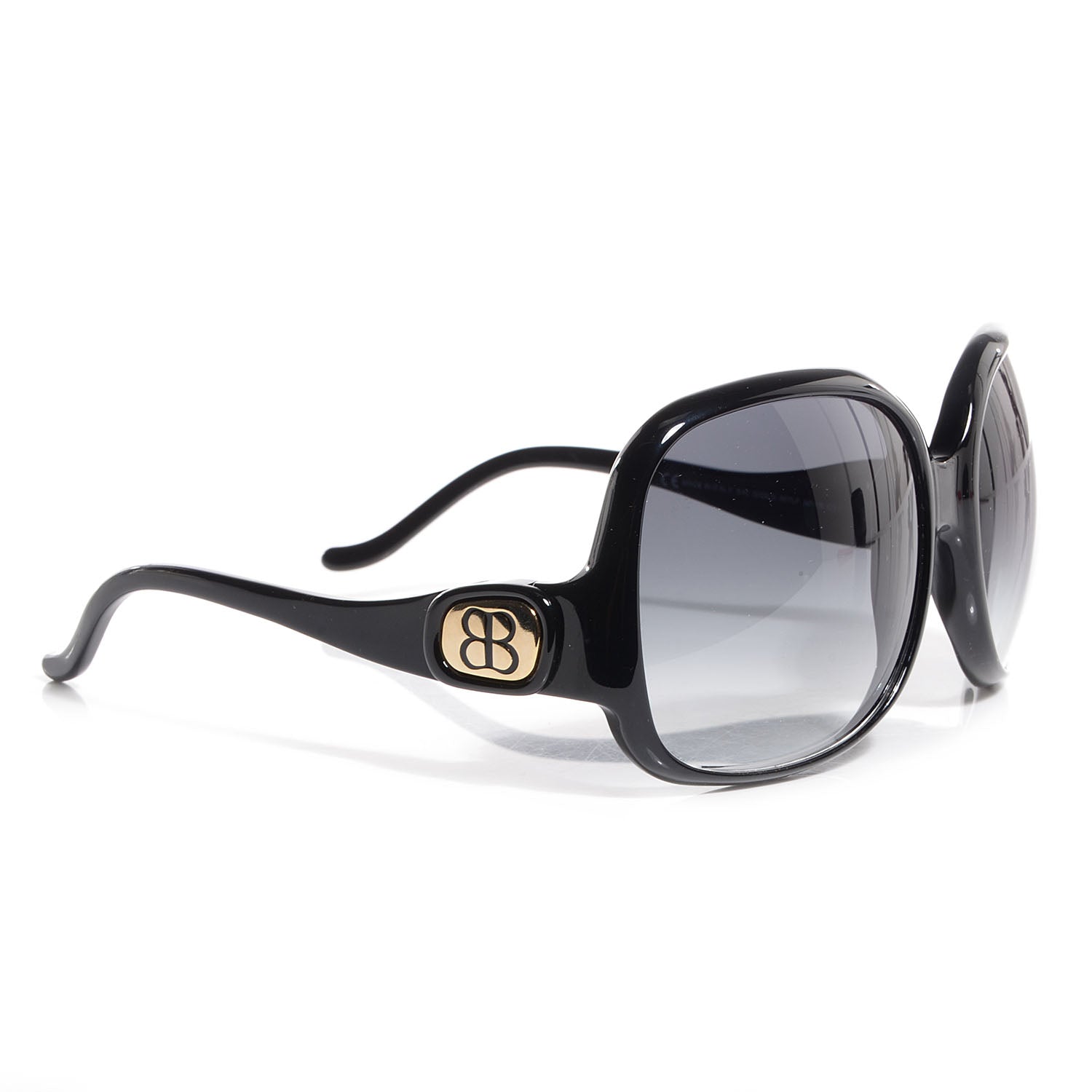 Balenciaga Oversized Sunglasses 0008S Black 3 of 6