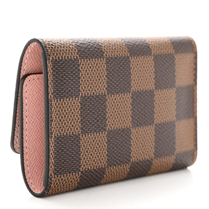 Louis Vuitton Damier Ebene Multicles 6 Key Holder Rose Ballerine 3 of 8