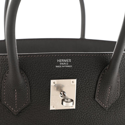 Hermes Togo Birkin 30 Bai Brun 6 of 10