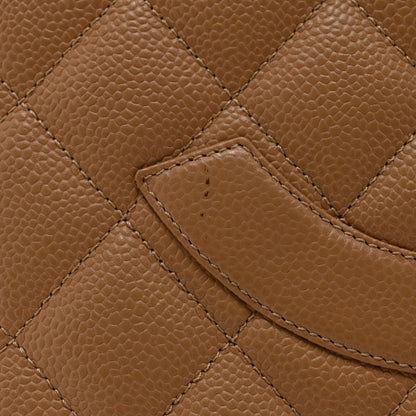 Chanel Caviar Quilted Medallion Tote Beige 14 of 15