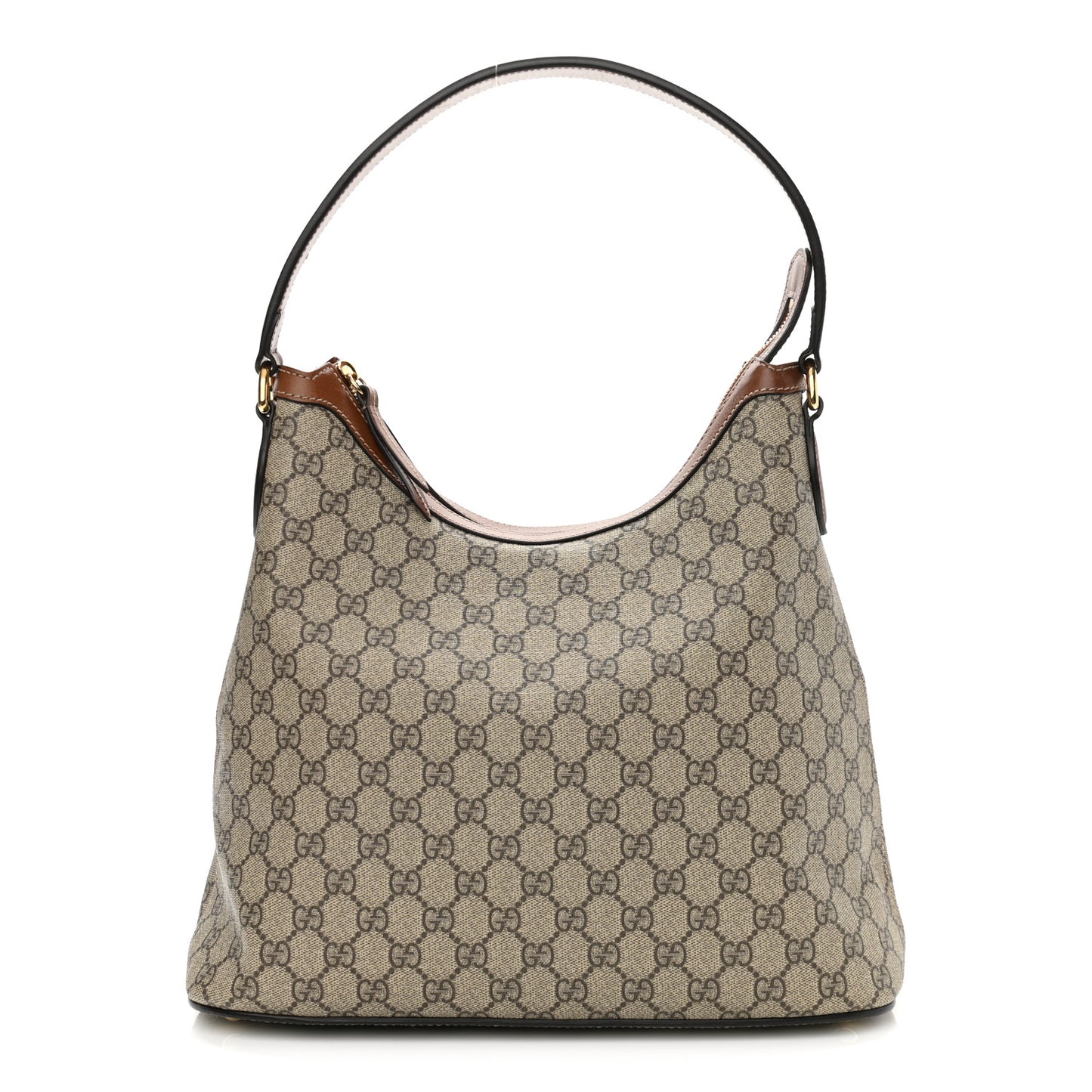 GG Supreme Monogram Linea A Hobo Brown