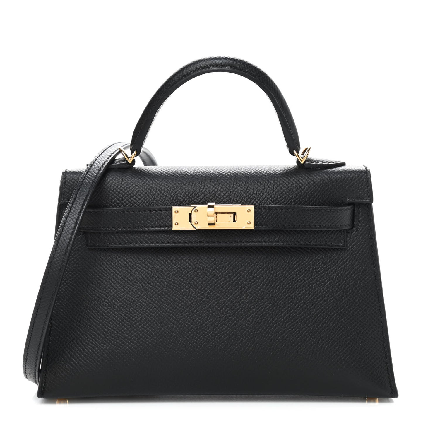 Epsom Mini Kelly Sellier 20 Black