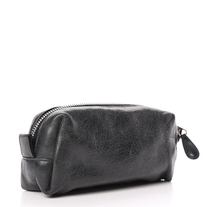 Balenciaga Agneau Giant 12 Silver Hardware Pencil Case M Black 3 of 7