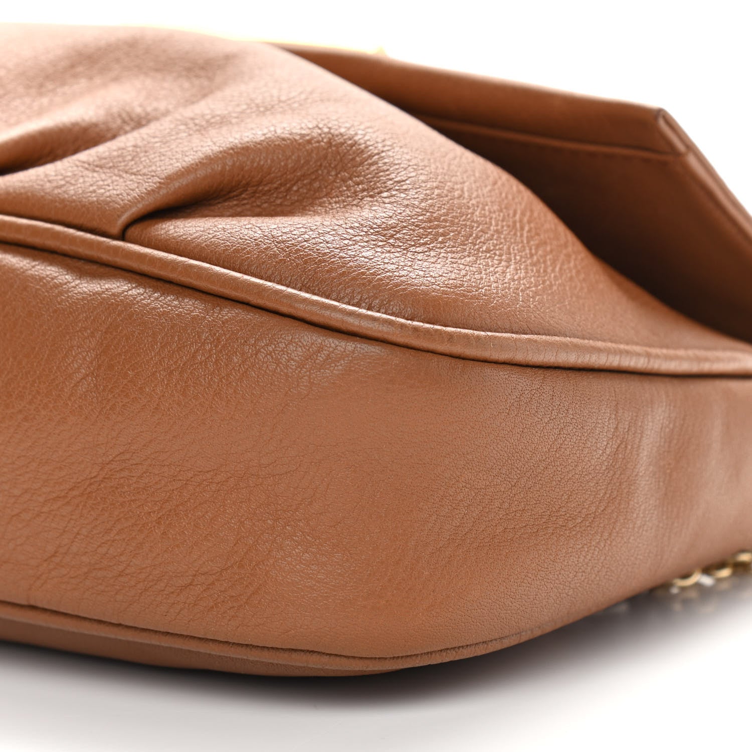 Fendi Vitello Flamingo Fendista Pouchette Crossbody Orzo 11 of 11