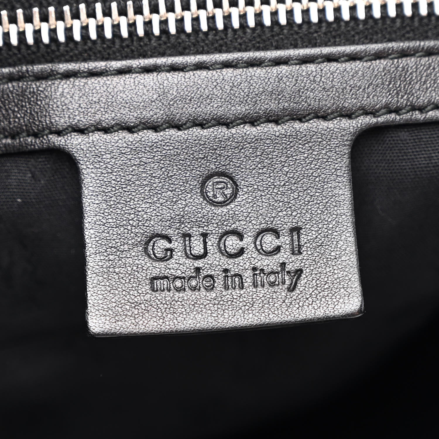 Gucci Guccissima Large GG Twins Hobo Black 6 of 10