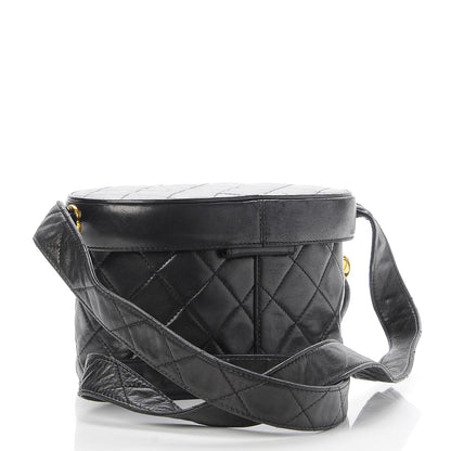 Chanel Lambskin Quilted Tassel Shoulder Bag Black 3 of 7