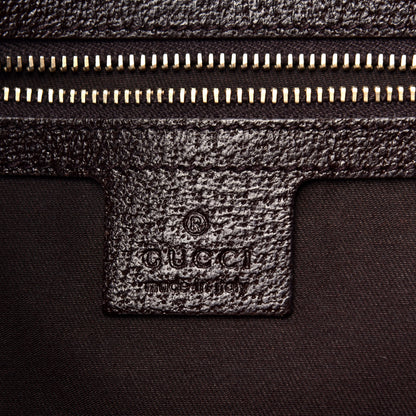 Gucci Monogram Web Jackie O Hobo Dark Brown 6 of 10