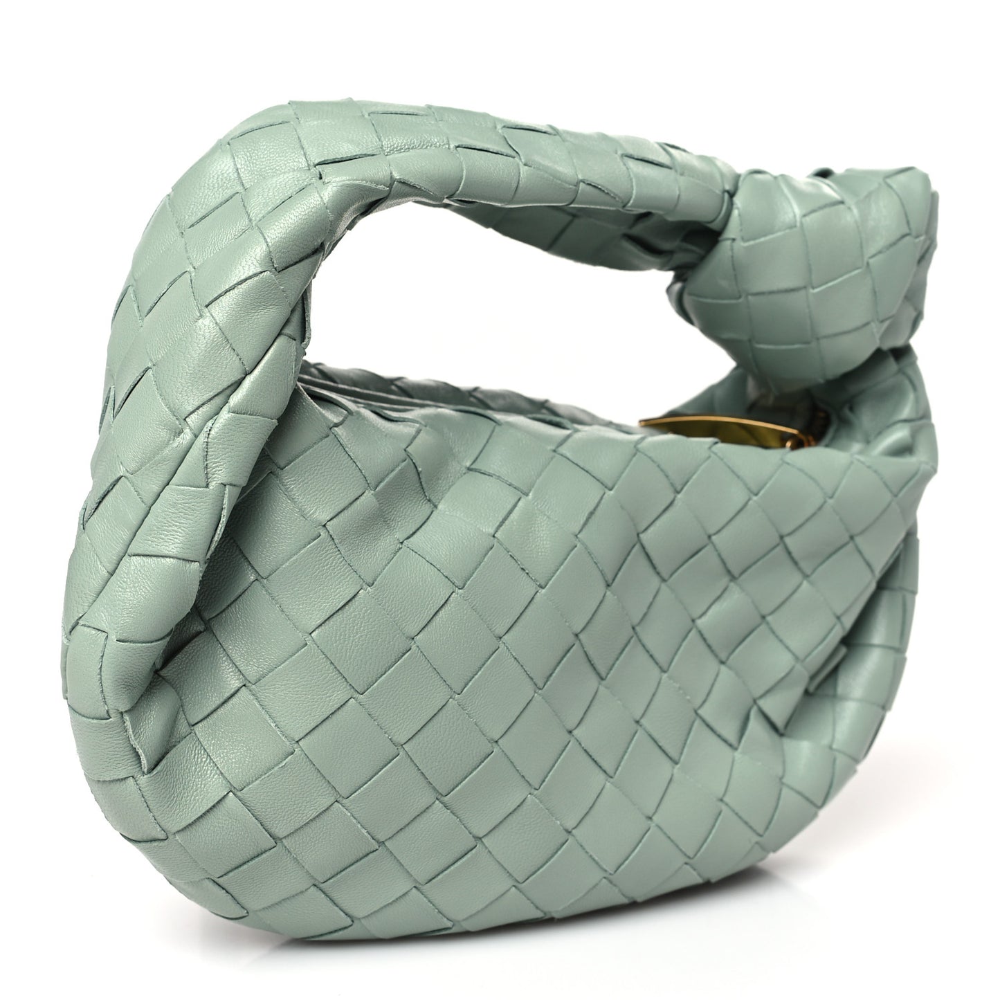 Nappa Intrecciato Mini Jodie New Sauge
