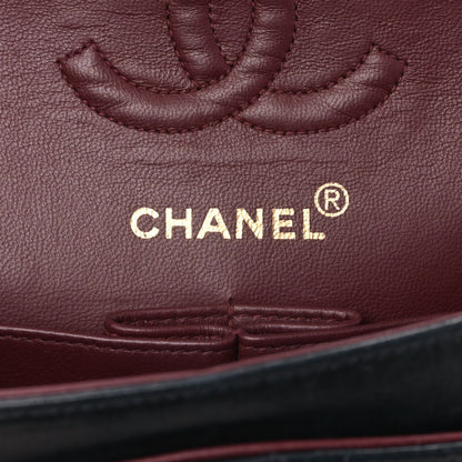 Chanel Lambskin Quilted Small Double Flap Black 6 of 10