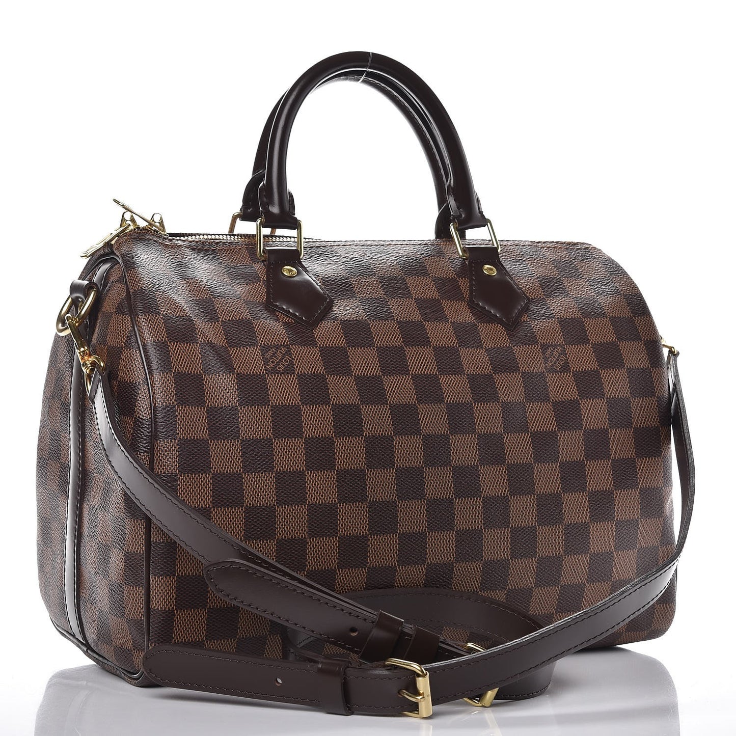 Damier Ebene Speedy Bandouliere 30
