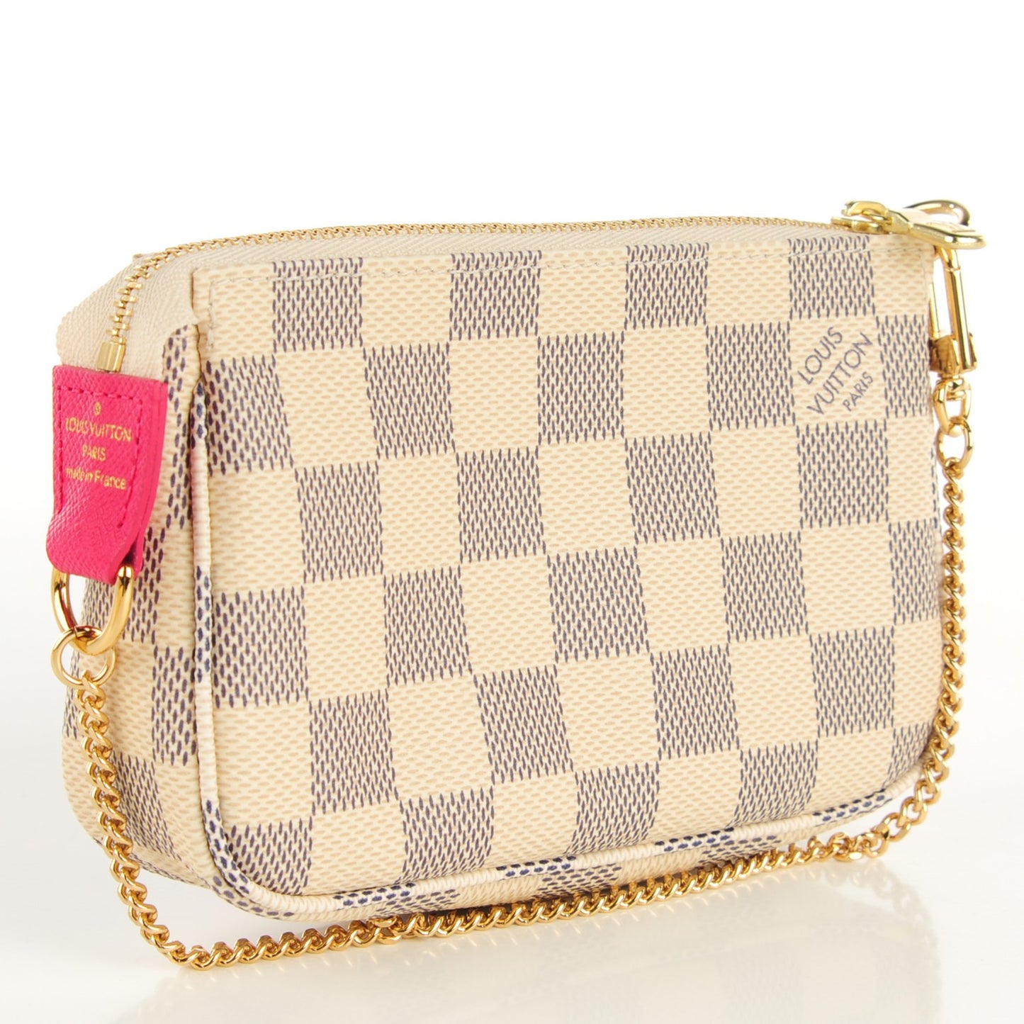 Damier Azur 2015 Christmas Animation Mini Pochette Accessories