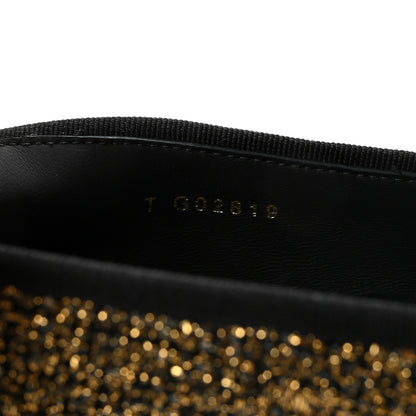 Chanel Tweed Grosgrain Cap Toe Ballerina Flats 39 Gold Black 9 of 10
